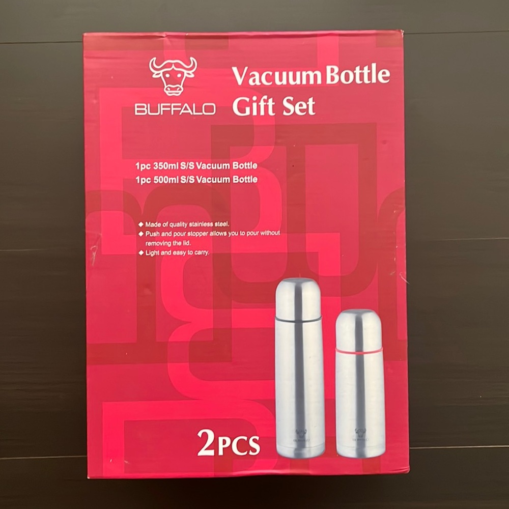 Buffalo | Vacuum Bottle Gift Set
